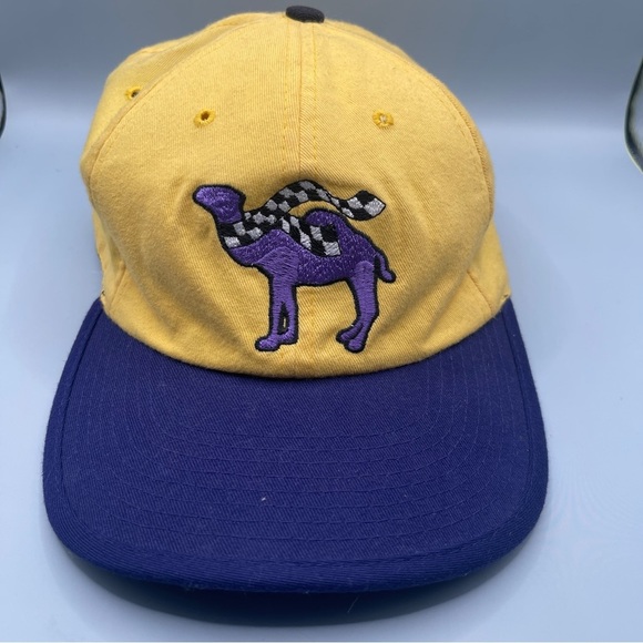 Vtg 90s Smoking Joe Camel Racing Double Hatter - Picture 1 of 5